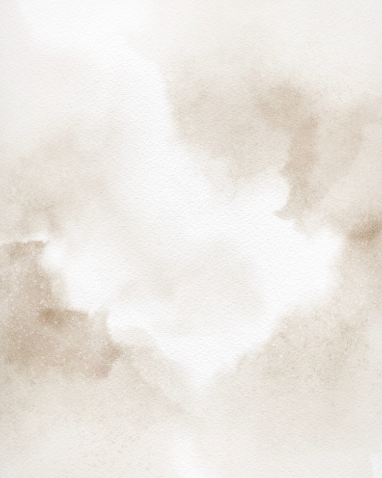 Brown Aesthetic Watercolor Background