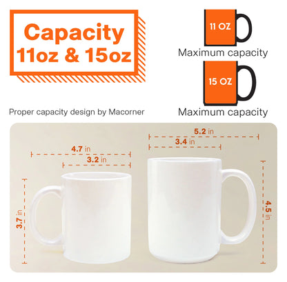 Lustige Tasse - Humorvolle Krähe "F-Caw-F" - Für Kollegen & Freunde - Personalisierte Tasse